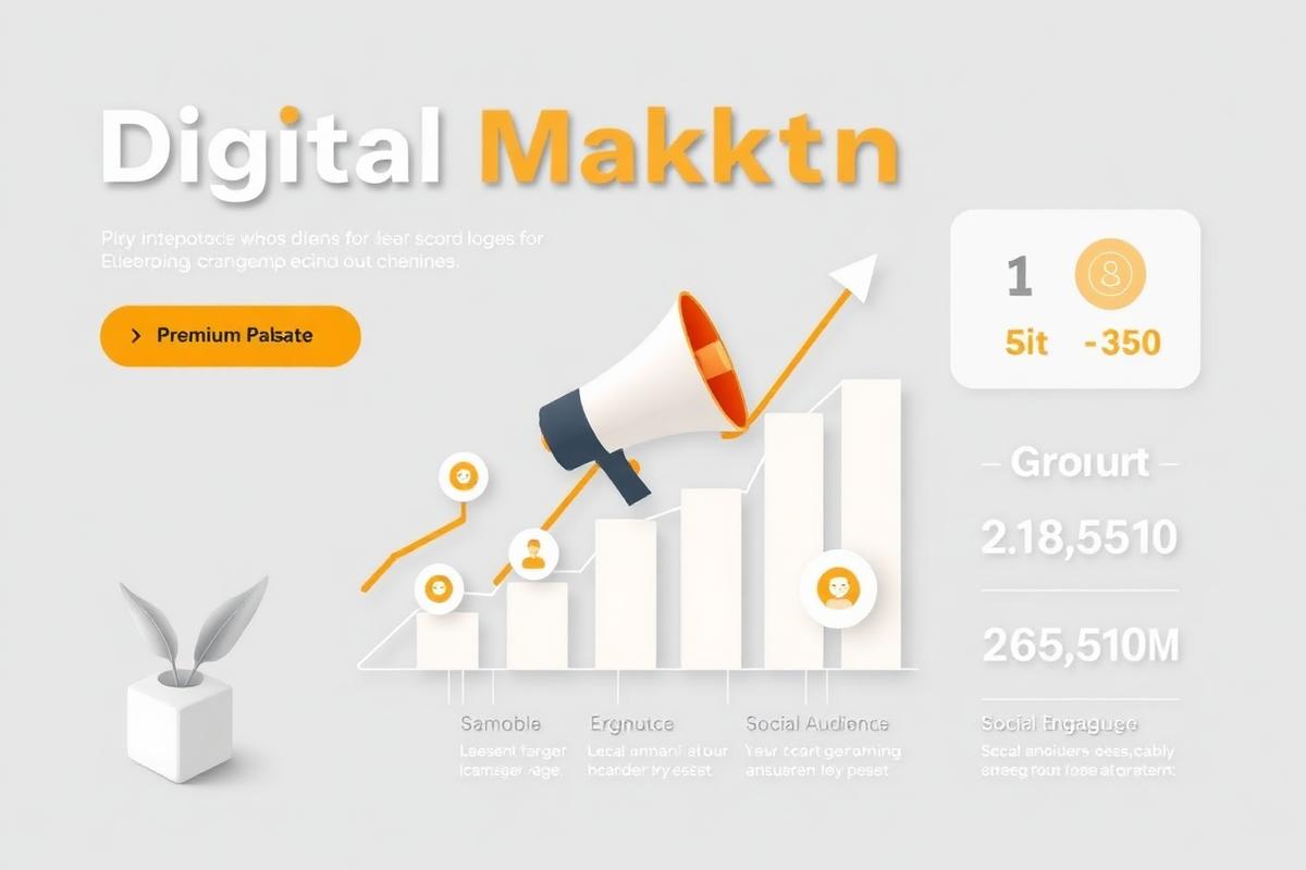 Digital Marketing illustration